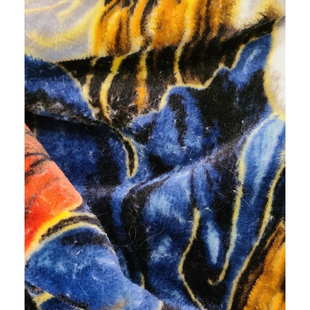 Nativity Scene Christmas Fleece Throw Jesus Mary Joseph Angel Manger Blanket - Picture 8 of 13